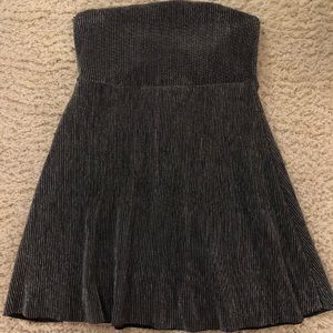 Wild Fable Metallic Shimmer Skater Dress